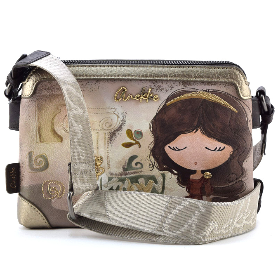 ZM - SAC A BANDOULIERE BEIGE MUL - ANEKKE