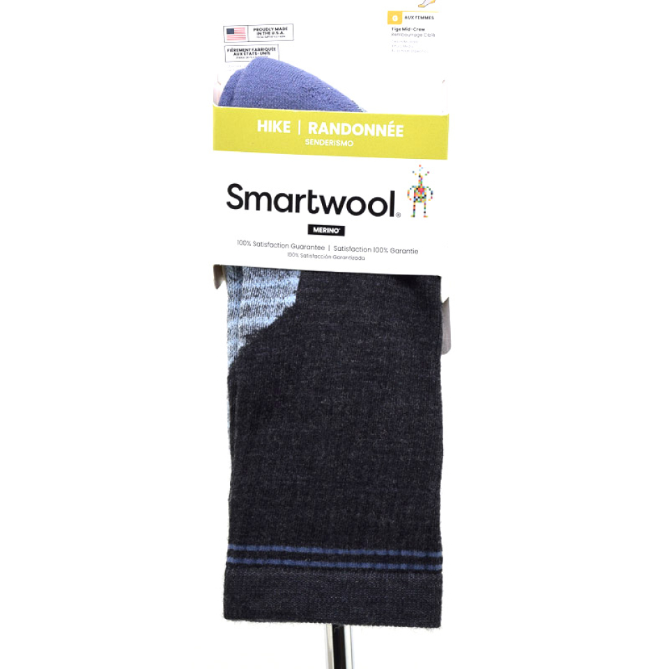 BAS REG - W HIKE TARGETED MID CREW - SMARTWOOL